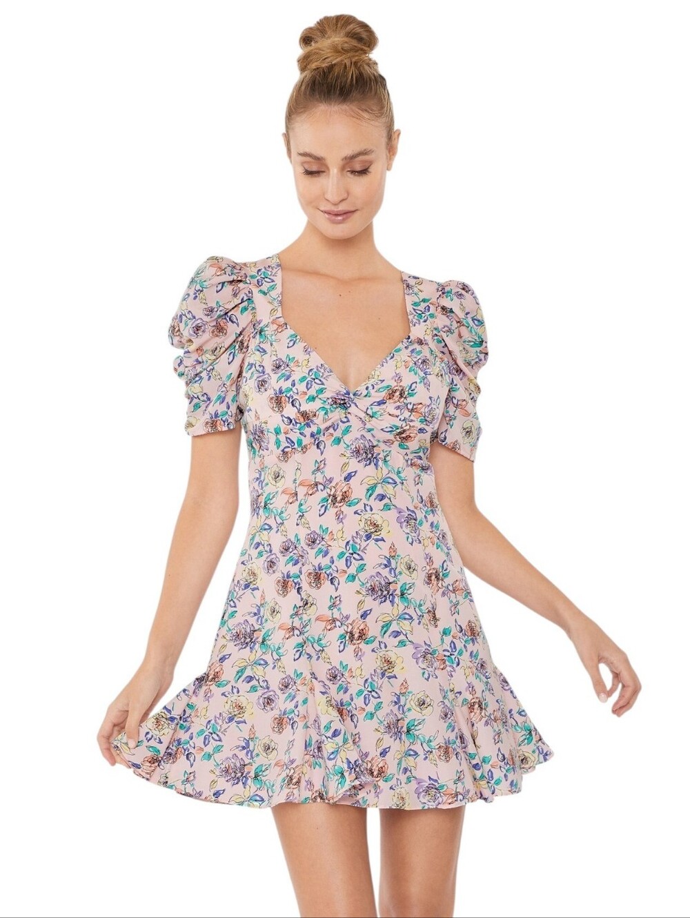 Likely Emmy Floral Mini Dress